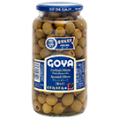 【FOOD de WINE】GOYA グリーンオリーブ 種なし 880g / イマイ(GOYA PITTED MANZANILLA OLIVE)